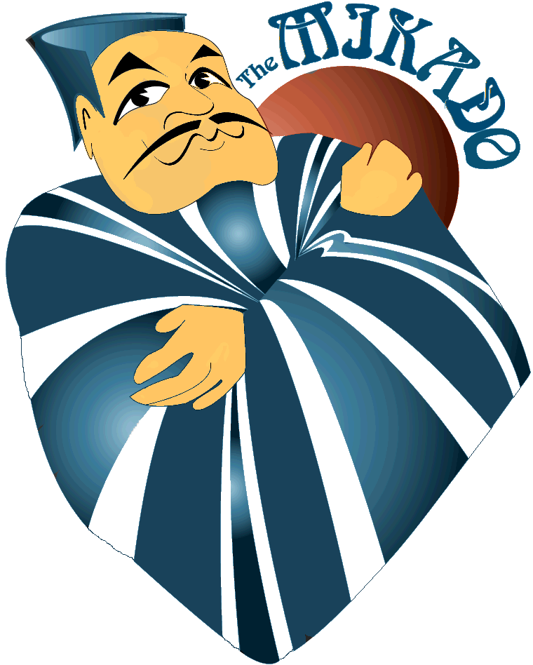 Gilbert and Sullivan's The Mikado Mikado graphic